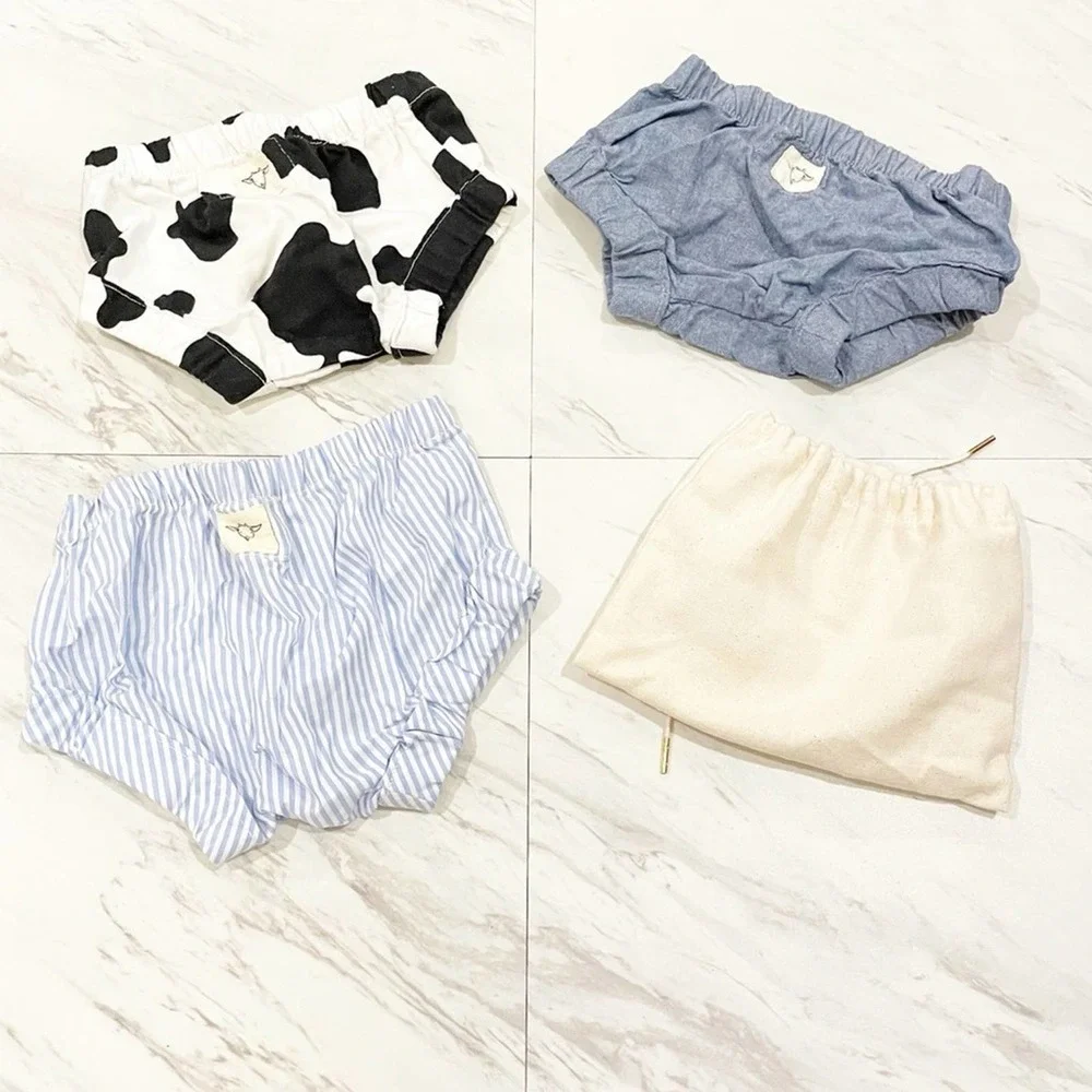 Billie Blooms Baby Bloomers 3 Pack and Canvas Bag